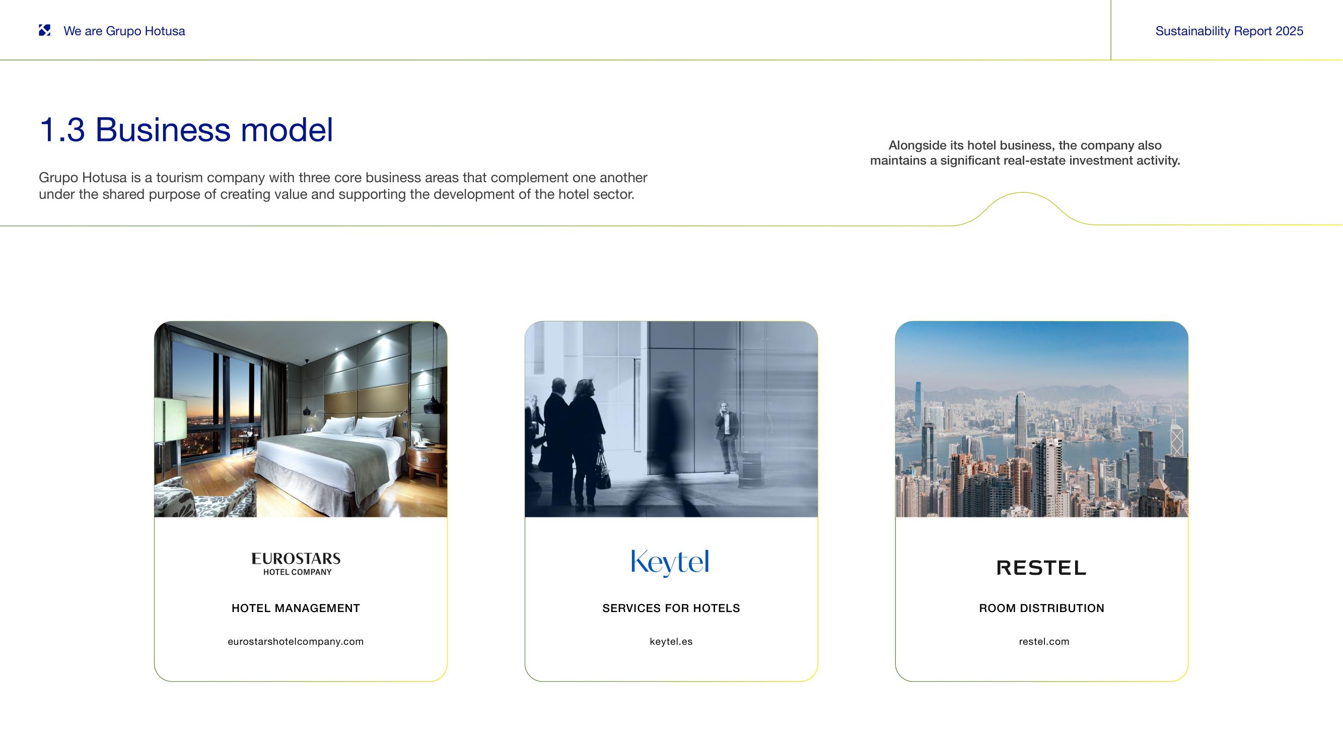 1.3 Business model.