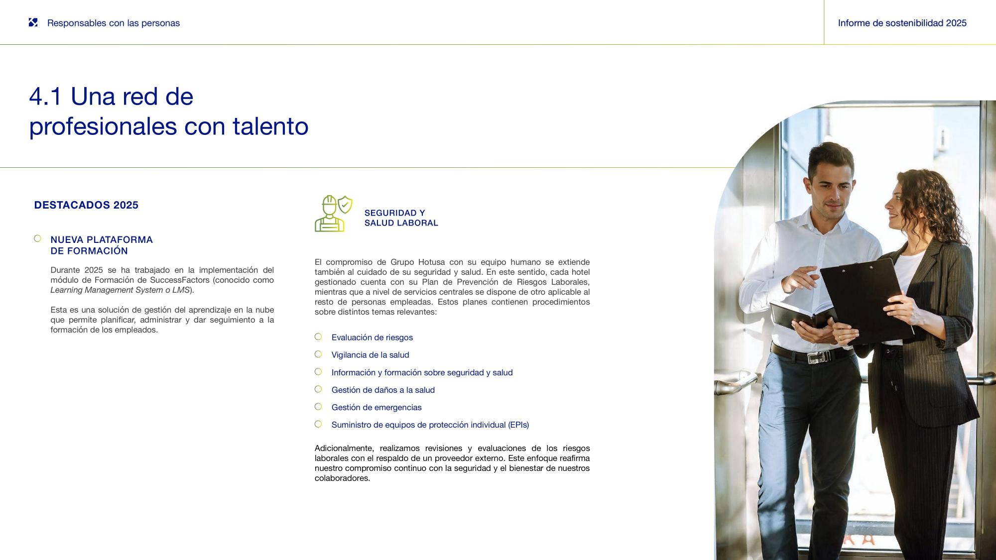 4.1 Una red de profesionales con talento (IV).